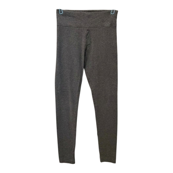 Justice Dark Gray Kids Leggings Girls Size 10 - Picture 1 of 2